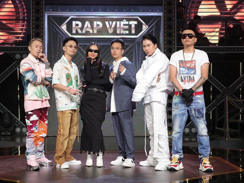 ban giám khảo trong Rap Việt